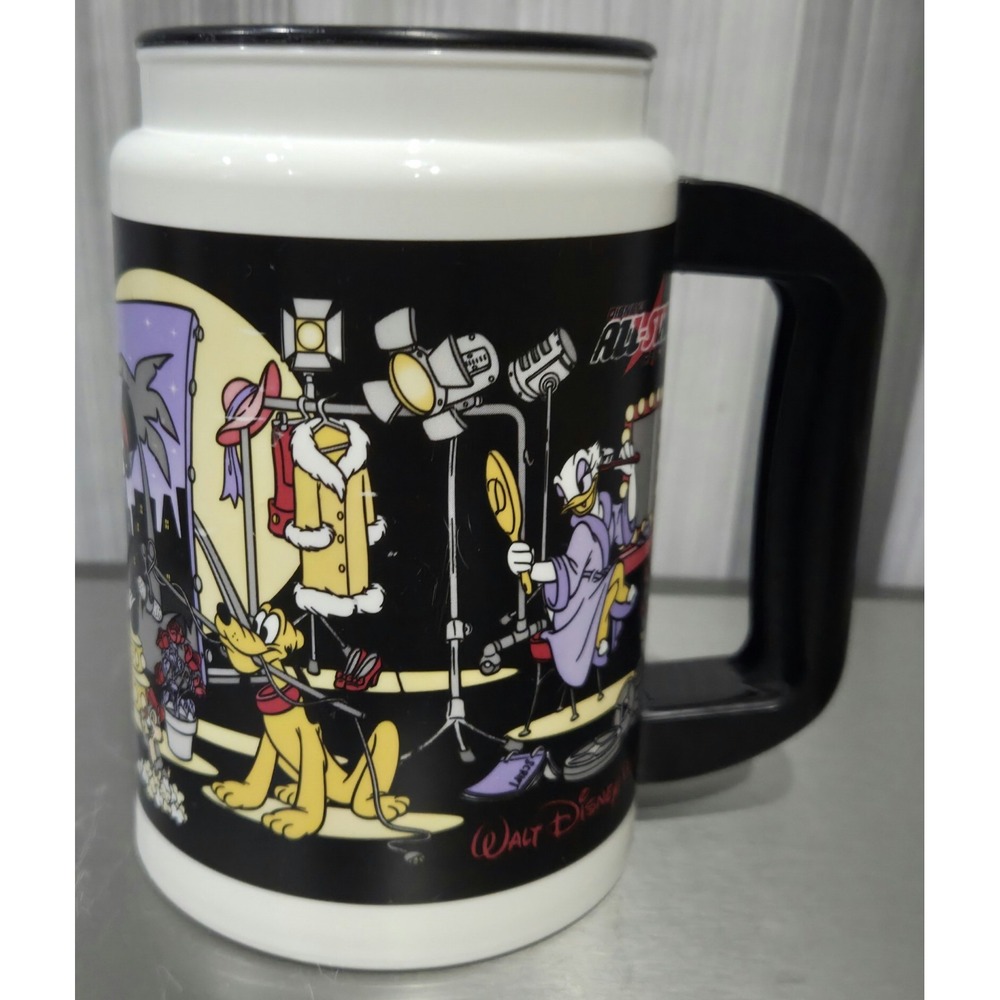 Walt Disney World Disney's All Star Resorts Refillable Plastic Mug Vintage